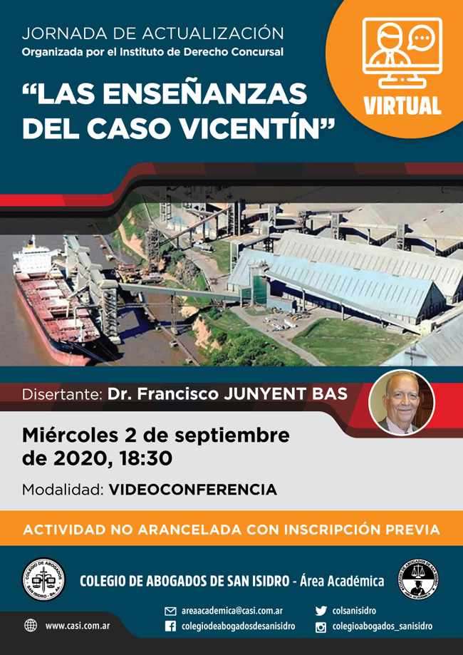 Las enseñanzas del caso Vicentín. Jornada de actualización