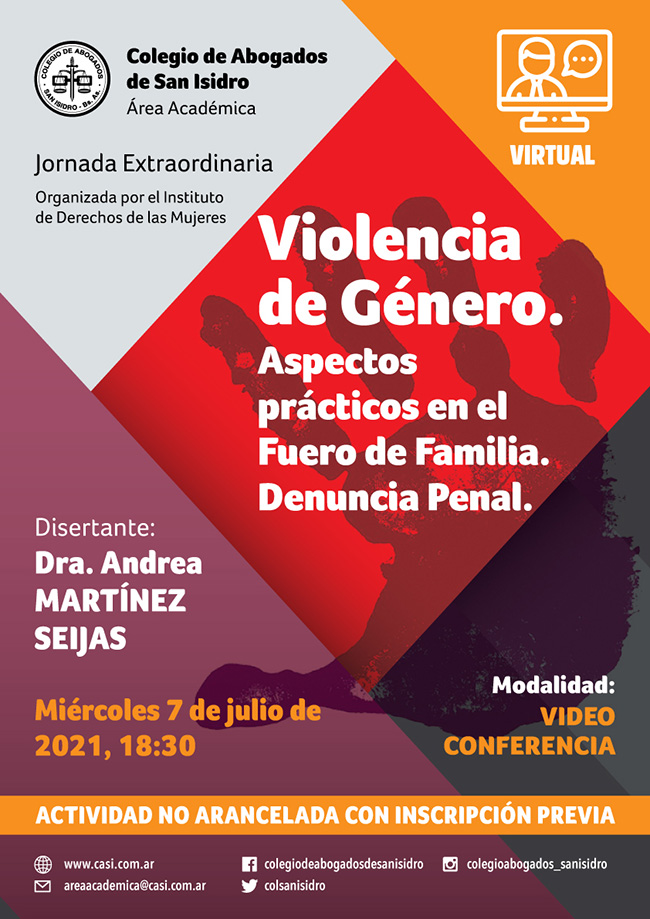 Violencia de género. Jornada extraordinaria 7/7