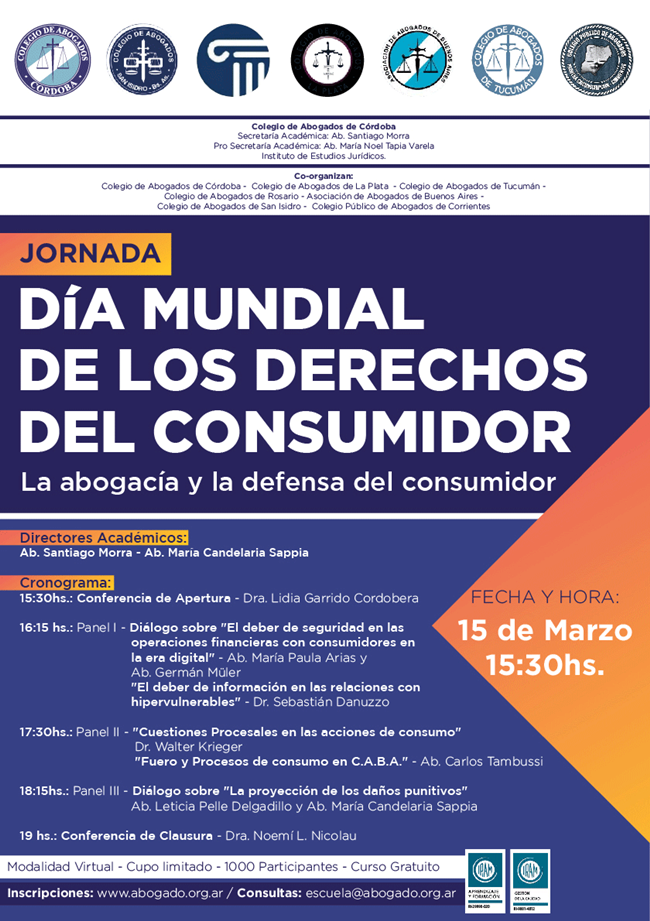 Jornada Día Mundial de los Derechos del Consumidor