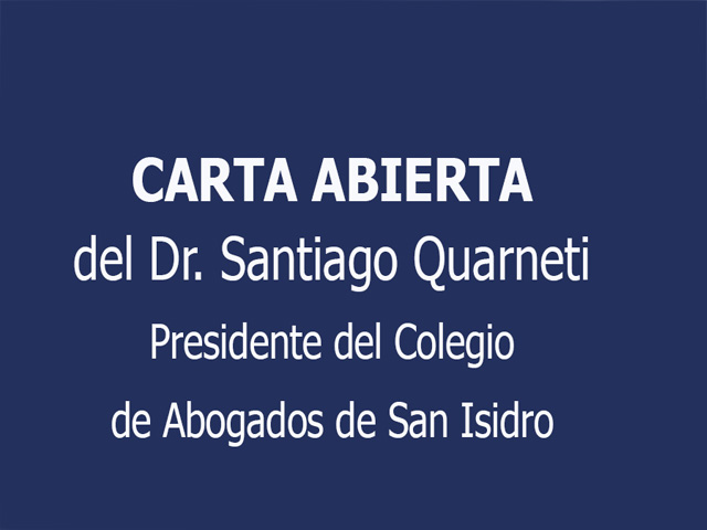 carta abierta