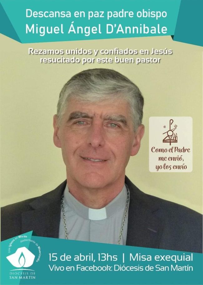 In memoriam: Mons. Miguel Angel D’Annibale. Obispo de San Martin