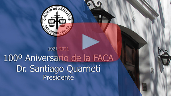 HOMENAJE 100 AÑOS FACA