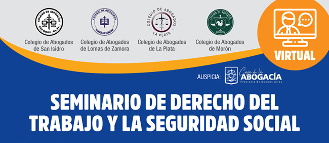 Seminario de Derecho del Trabajo y de la Seguridad Social. Curso virtual 2021