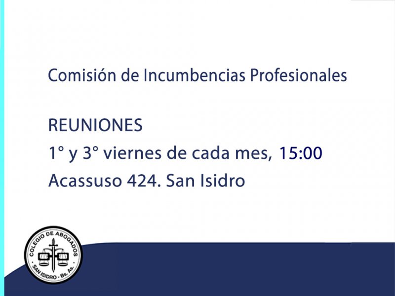 Incumbencias