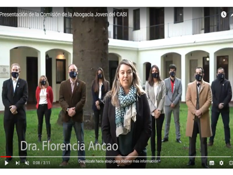 PRESENTACION DE LA COMISION DE JOVENES ABOGADOS DEL COLEGIO DE ABOGADOS DE SAN ISIDRO