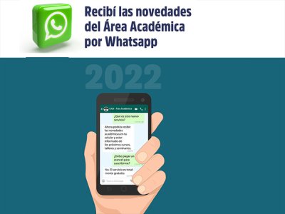 Novedades académicas en tu celular